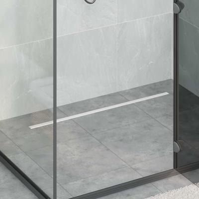 360° Doucheafvoer Met Slank Model Zilver 90 cm