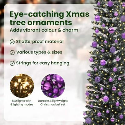 Kunstkerstboom met 300 LED Groen 240 cm PVC en Plastic en Staal