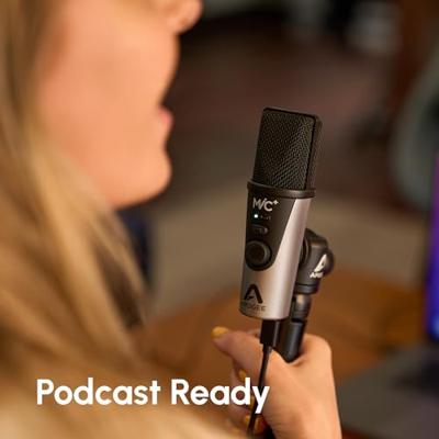 Apogee MiC+ USB-microfoon Zendmethode:Kabelgebonden Incl. standaard, Incl. kabel USB-A 2.0 Kabelgebonden - thumbnail