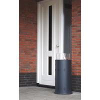 Bogo Vlam staande Gasheater Grijs 10500 Watt - thumbnail