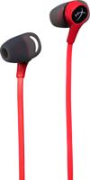 HyperX HX-HSCEB-RD Earbuds - koptelefoon voor Nintendo Switch, PC en mobiele telefoons, rood - thumbnail