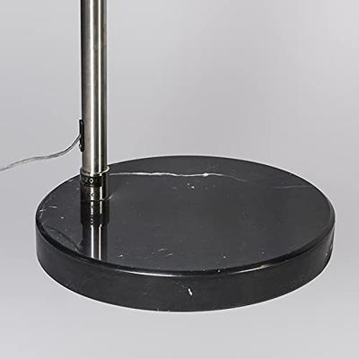 QAZQA Moderne booglamp staal met marmeren voet - XXL