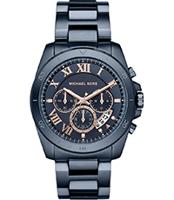 Horlogeband Michael Kors MK8610 Roestvrij staal (RVS) Blauw 24mm - thumbnail