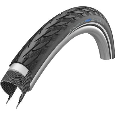 Schwalbe buitenband delta cruiser plus 20 x 1.75 zw refl