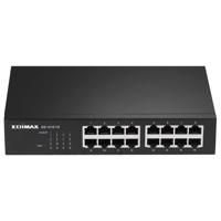 Edimax GS-1016 V2 netwerk-switch Managed Gigabit Ethernet (10/100/1000) Zwart - thumbnail