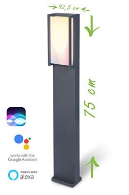 Lutec Qubo Outdoor tuinpaal LED WiZ Connected