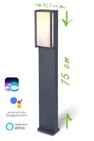 Lutec Qubo Outdoor tuinpaal LED WiZ Connected - thumbnail