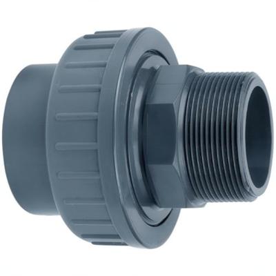 Aquaforte PVC Koppeling 75mm Lijm x 2½" Buitendraad - Weerbestendig en Duurzaam voor Vijvers