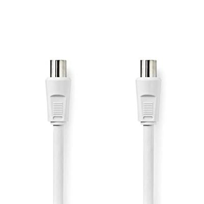 Coaxkabel 90 dB | IEC (Coax) Male - IEC (Coax) Male | 10 m | Wit