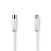 Coaxkabel 90 dB | IEC (Coax) Male - IEC (Coax) Male | 10 m | Wit - thumbnail