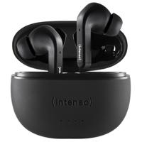 Intenso Black Buds TWS True Wireless hoofdtelefoon T300A met Active Noise Cancelling en tot 35 uur muziekweergave, klein - thumbnail