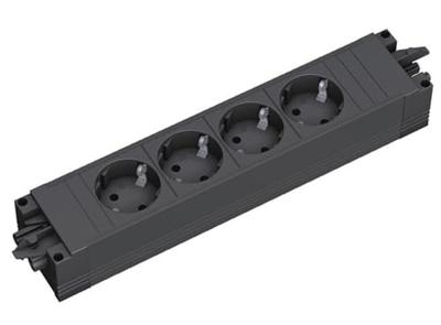 STEP BASE 336.604 GST18 4-voudig Stekkerdoos