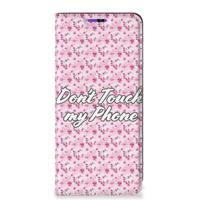 Samsung Galaxy A22 4G | M22 Design Case Flowers Pink DTMP - thumbnail