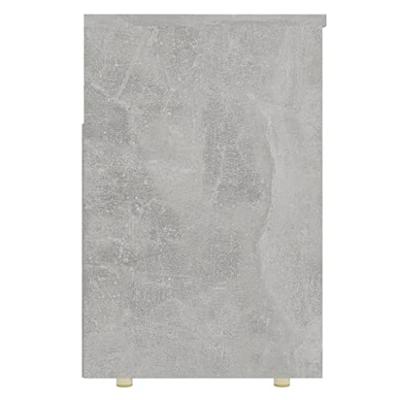 VidaXL Schoenenbank 105x30x45 cm bewerkt hout betongrijs