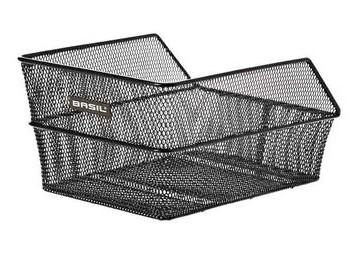 Basil cento s - fietsmand - achterop - zwart