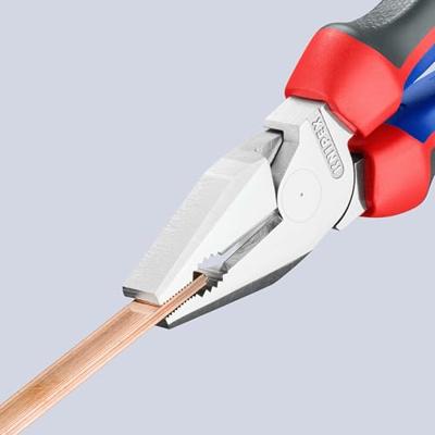 Knipex Kracht-Kombitang verchroomd met meer-componentengrepen 225 mm - 0205225