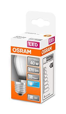 OSRAM HOMELIGHTING 4058075435124 LED-lamp Energielabel E (A - G) E27 Peer 4 W = 40 W Koudwit (Ø x l) 45 mm x 77 mm 1 stuk(s) OSRAM HOMELIGHTING 4058075435124 LED-lamp Energielabel E (A - G) E27 Peer 4 W = 40 W Koudwit (Ø x l) 45 mm x 77 mm 1 stuk(s)