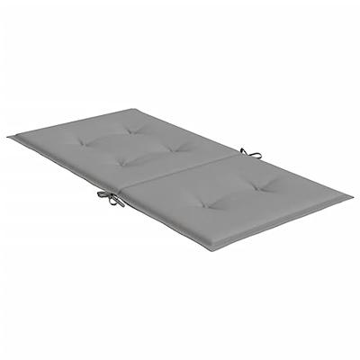 VidaXL Tuinstoelkussen lage rug 4 st oxford stof antraciet