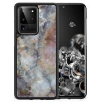 Samsung Galaxy S20 Ultra Gripcase Marmer Grijs - thumbnail