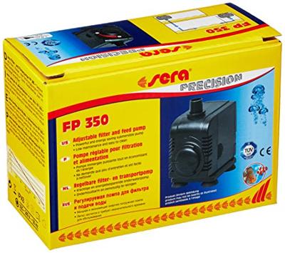 Sera FP 350 Aquarium Filterpomp - Energiezuinig, Regelbaar & Geschikt voor Zoet/Zoutwater