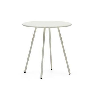 Kave Home Outdoor Bistrotafel 'Montjoi' 70cm, kleur Wit