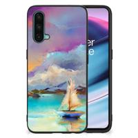 Kleurrijke Telefoonhoesje OnePlus Nord CE 5G Boat - thumbnail
