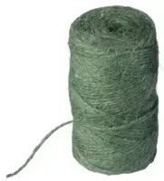 Nature jute touw groen 250 meter - thumbnail