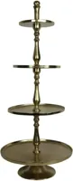 Countryfield etagere aluminium lucy 53x128cm goud - thumbnail