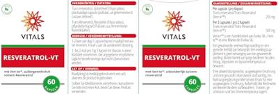 Vitals Resveratrol-VT Capsules - thumbnail