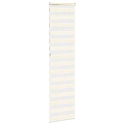 VidaXL Zebra rolgordijn 60x230 cm stofbreedte marmerbeige 55,9 cm VidaXL Zebra rolgordijn 60x230 cm stofbreedte marmerbeige 55,9 cm