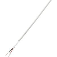 TRU COMPONENTS 1567173 Alarmkabel LiYY 2 x 0.14 mm² Wit 50 m - thumbnail
