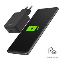 Hama USB-oplader 19.50 W 1x USB-A Zwart Binnen - thumbnail