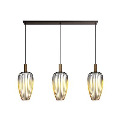 Lucide AURELIE - Hanglamp - 3xGU10 (MR11) - Goud | Vibes