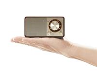 Sangean WR-7 Genuine Mini Radio VHF (FM) Bluetooth Oplaadbaar Kersenrood - thumbnail