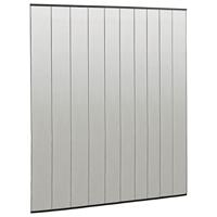 VidaXL Vliegengordijn 10-delig 240x240 cm mesh zwart - thumbnail