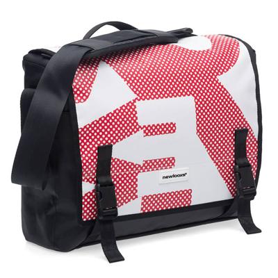 New Tas looxs postino office bisonyl rood/wit