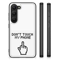 Samsung Galaxy S23 | Telefoon Hoesje | Finger Don&apos;t Touch My Phone - thumbnail