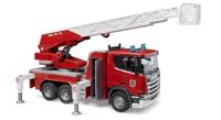 Bruder Scania 560R Brandweerauto met waterpomp - thumbnail