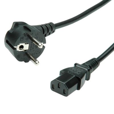 Value 19.99.1018 Stroom Aansluitkabel Zwart 1.80 m