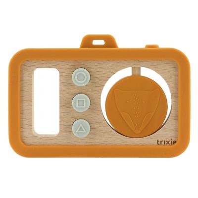 Trixie houten siliconen baby camera - mr. fox