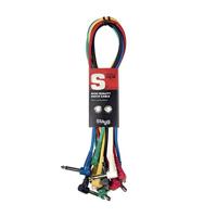 Stagg SPC060L E patchkabel 6-pack 60 cm - thumbnail