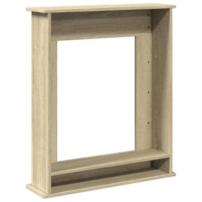 Haardombouw 75x20x87,5 cm bewerkt hout sonoma eikenkleurig