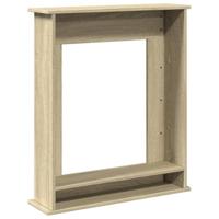 Haardombouw 75x20x87,5 cm bewerkt hout sonoma eikenkleurig - thumbnail