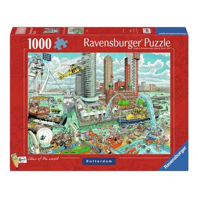 Ravensburger Legpuzzel fleroux rotterdam, 1000st.
