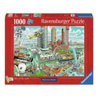 Ravensburger Fleroux puzzel Rotterdam - 1000 stukjes - thumbnail
