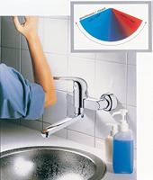 GROHE Euroeco veiligheids wandkraan draaibare uitloop chroom 32793000 - thumbnail