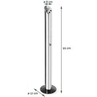 Asbak BRASQ Staand AT300 RVS - thumbnail