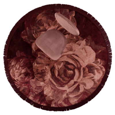 Bold Monkey Vloerkleed Stitchy Roses Bold Monkey Vloerkleed Stitchy Roses