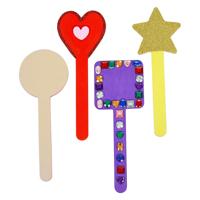 Colorations - diy houten stokvormen 4 designs, 20st. - thumbnail