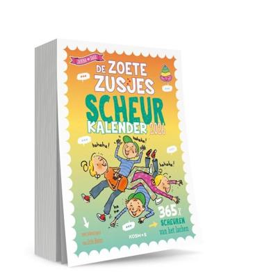 De Zoete zusjes moppenscheurkalender 2026